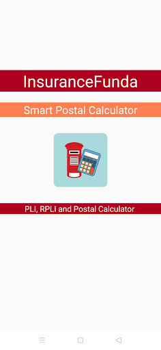 Android application Smart - Postal Calculator screenshort