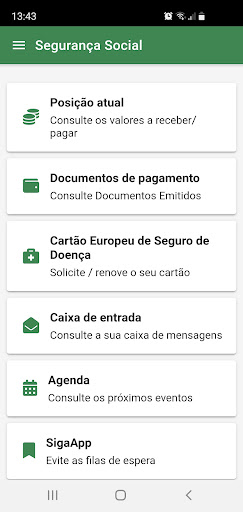 Segurança Social Screen 2
