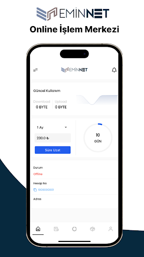 Android application Eminnet screenshort