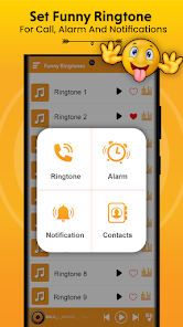 Captura de Pantalla 4 Divertido tonos de llamada android