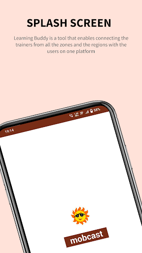 Android application Learning Buddy MobCast screenshort