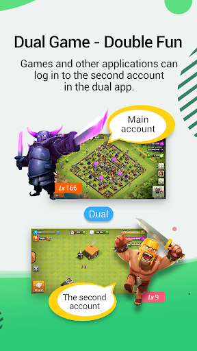 Screenshot of Dual App - Multiple Accounts