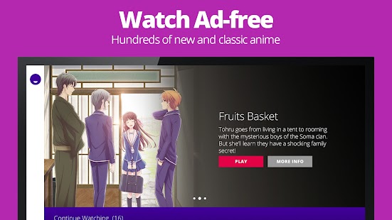 Funimation for Android TV Capture d'écran