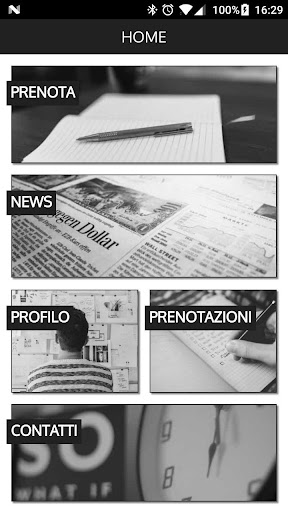Android application G&G Parrucchieri screenshort