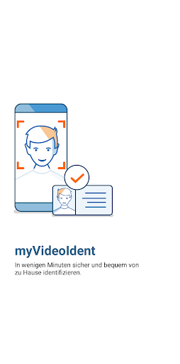 Android application myVideoIdent screenshort