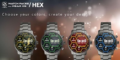 Hex Watch Face & Clock Widget