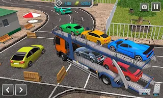Robot Car Transporter Truck - Screenshot 1