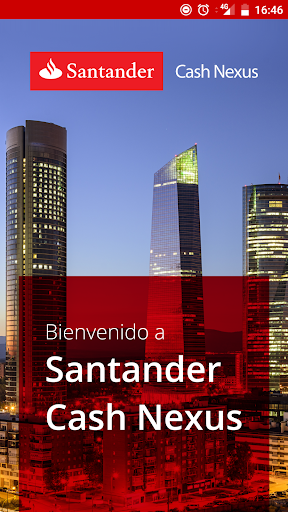Android application Santander Cash Nexus screenshort