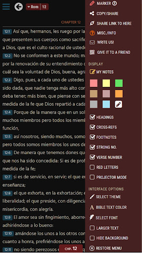 eBiblia Screen 3