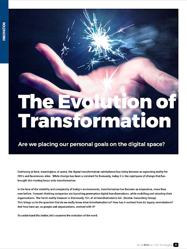 CXO Strategies Blog Box