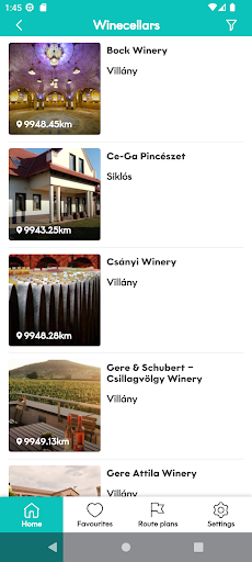 Cross-Border Wine Routes Screen 2
