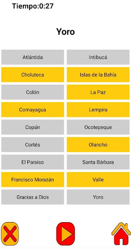 Honduras Mapa Interactivo