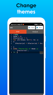 PHP Editor – Code and run PHP 1.0.9 4
