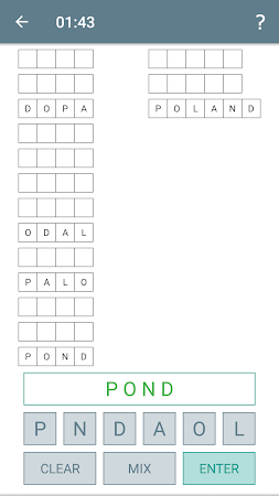 Game screenshot Anagram - Classic Puzzle Game apk download