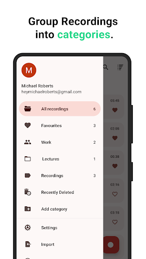 Voice Recorder Screenshot 4 - AppWisp.com
