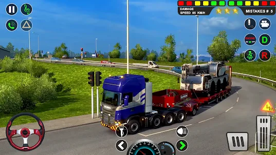 Como jogar Truck Simulator 2018 e dirigir caminhão realista pela