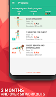 screenshot of Upper body workout for women