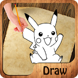 H‍ow to d‍raw P‍oke‍mon P‍ro icon