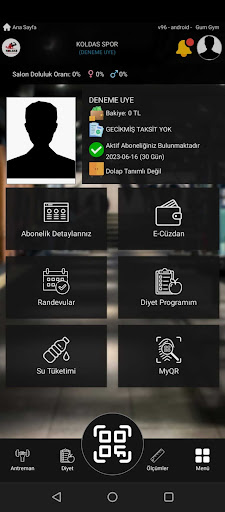 Android application Koldas Spor screenshort