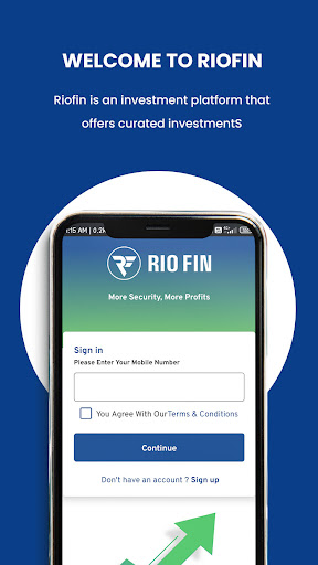 Android application Riofin screenshort