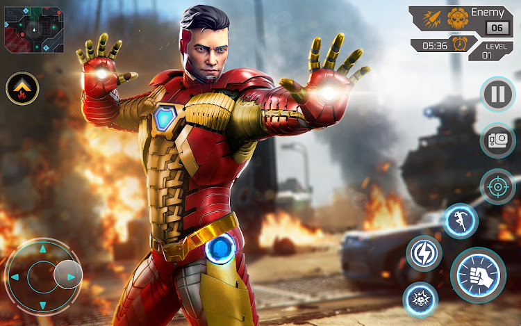 Iron Hero Superhero Robot Game - New - (Android)