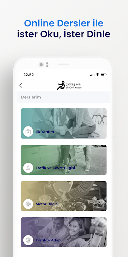 Çağdaş Yol Sürücü Kursu Screen 3