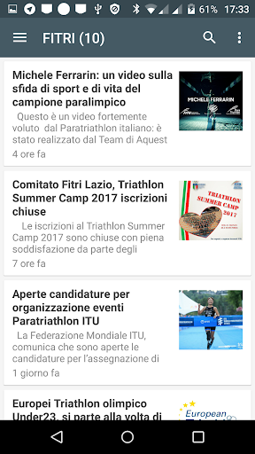 Triathlon Notizie Screen 2