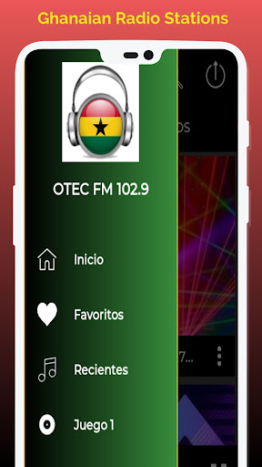 Android application Otec fm 102.9 kumasi live app screenshort