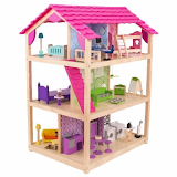 How to make a DIY house for dolls step by step icon