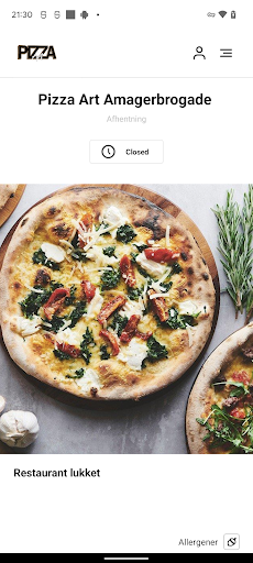 Android application Pizza Art Amagerbrogade screenshort