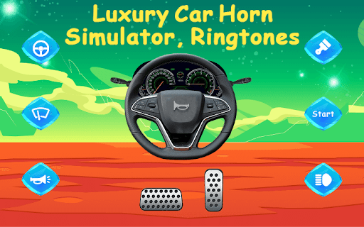 Android application Luxury Car Horn Simulator screenshort