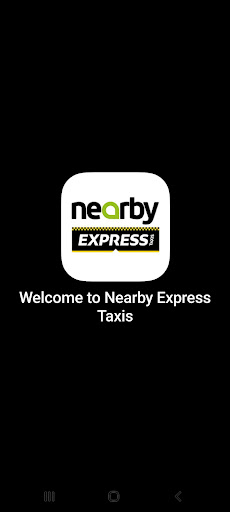Android application Nearby Express Taxis screenshort