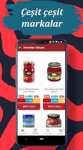 Kıyasla A101 BİM ŞOK Tüm Ürün