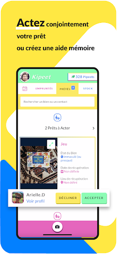 Kipeet, Biens à vous Screen 3