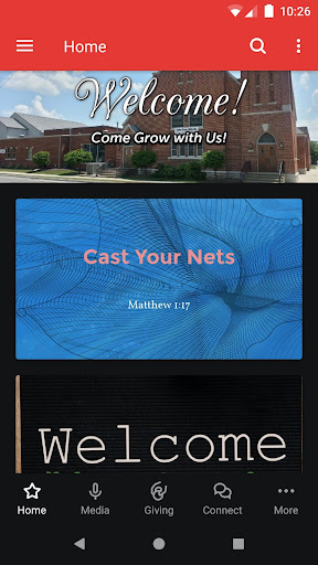 Android application East Main St Christian screenshort