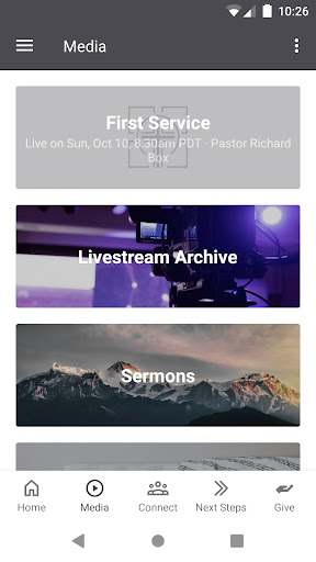 Living Grace Foursquare Church Screen 2