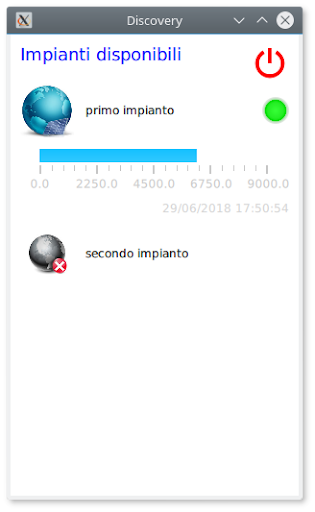 Android application SolarWind Discovery screenshort