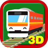 Touch Train 3D for Families icon