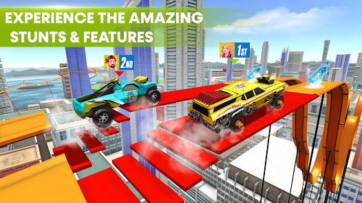 Race Off - Stunt car jump mtd  screenshots 2