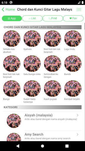 Kumpulan Kunci Gitar Lagu Malaysia Offline