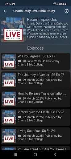 Andrew Wommack Podcast Player