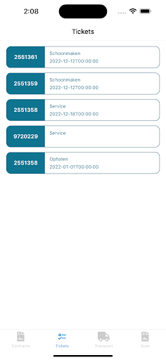 Android application kleine-poc screenshort