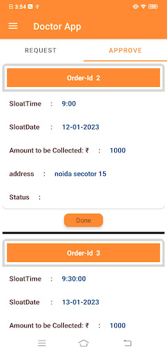 Android application PIS Doctor screenshort