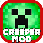 Cover Image of Download Creeper Mod for Minecraft PE  APK