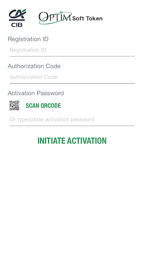 Android application OPTIM Soft Token screenshort