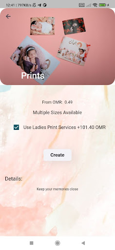 Android application Albumati screenshort