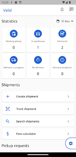 Valid (Business) Screen 3