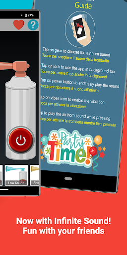 Air Horn sound app Screen 3