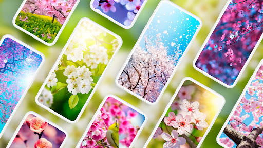 Android application Spring Wallpapers PRO screenshort