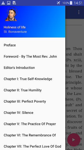 Holiness of life - St. Bonaven